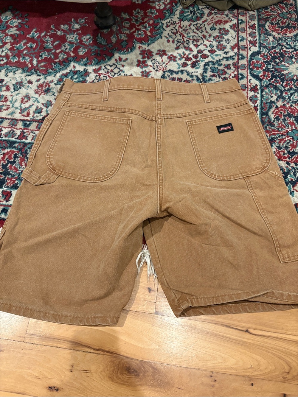 Dickies Men's Brown Carpenter Cargo Shorts